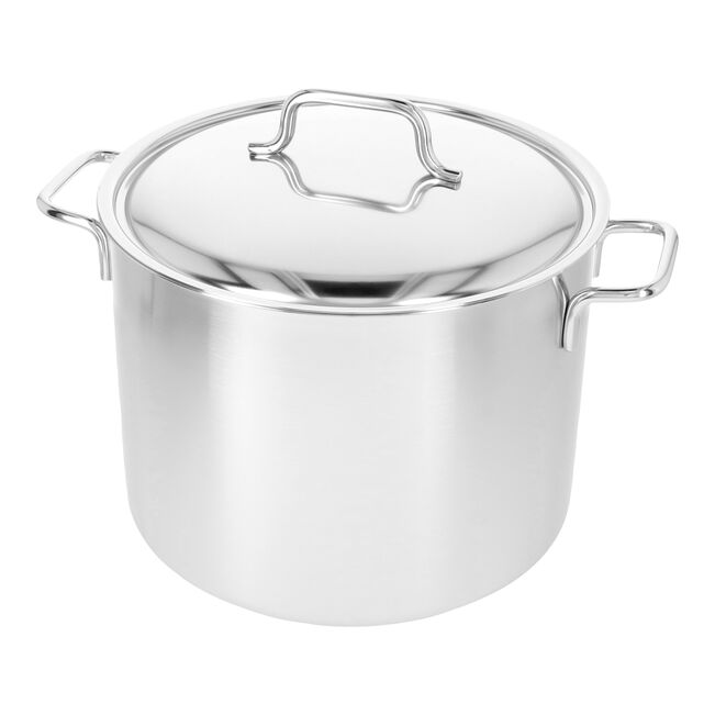 Kochtopf mit Deckel, 24 cm, rund, 18/10 Edelstahl