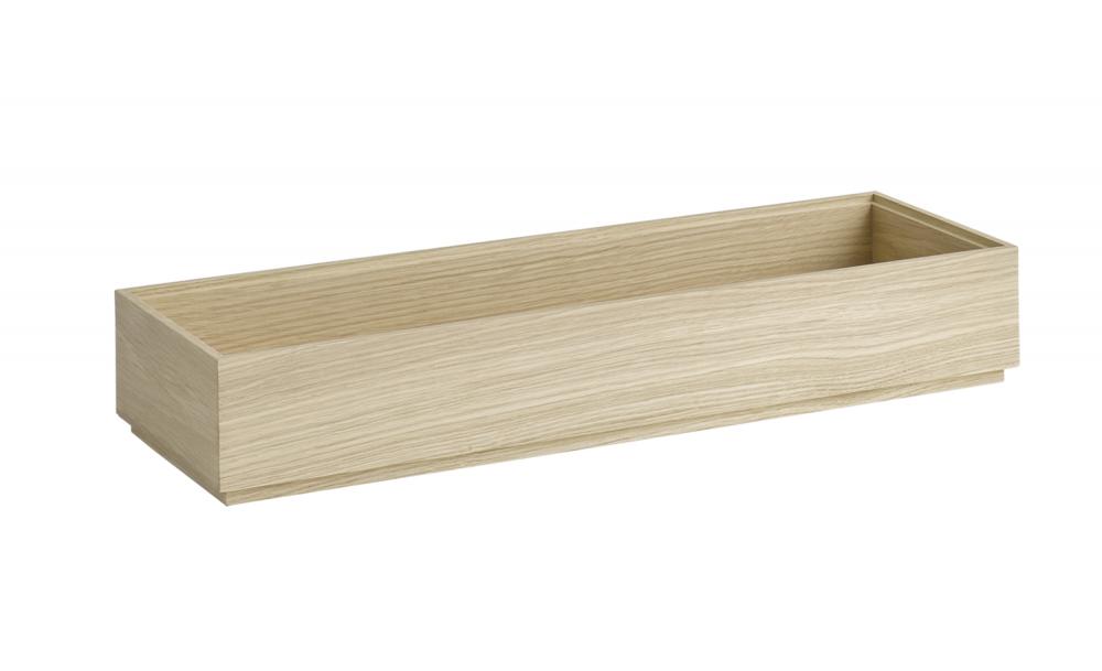 Valo - GN 2/4 Holzbox aus geöltem Eichenholz