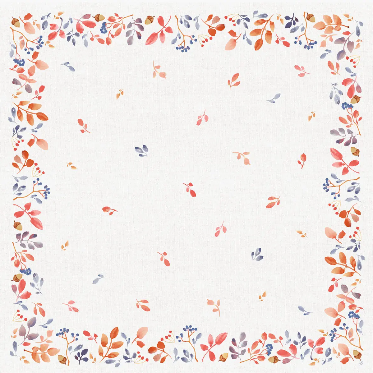 BIO Dunicel Mitteldecke - Autumn Gradient, 84 x 84 cm