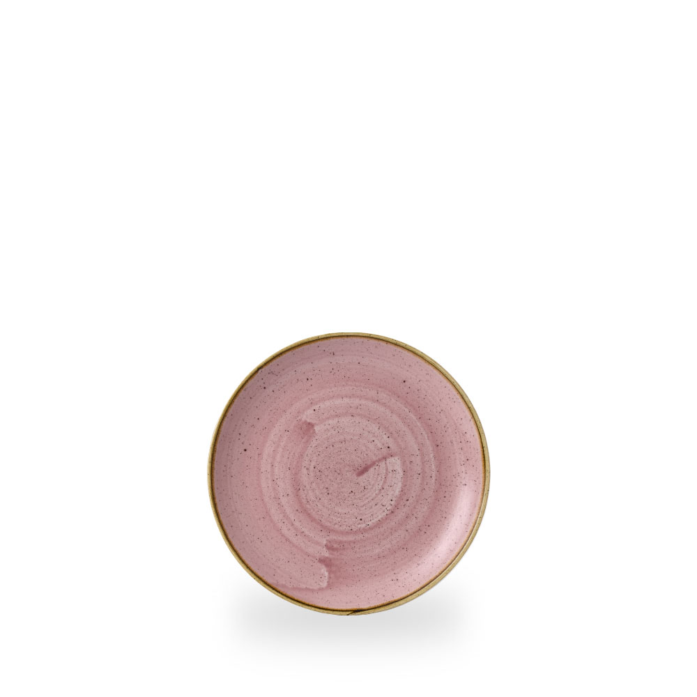 Churchill Stonecast Petal Pink Teller Flach Coup 16,5 cm