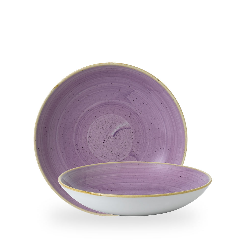 Churchill Stonecast Lavender Teller Tief Coup 24,8 cm