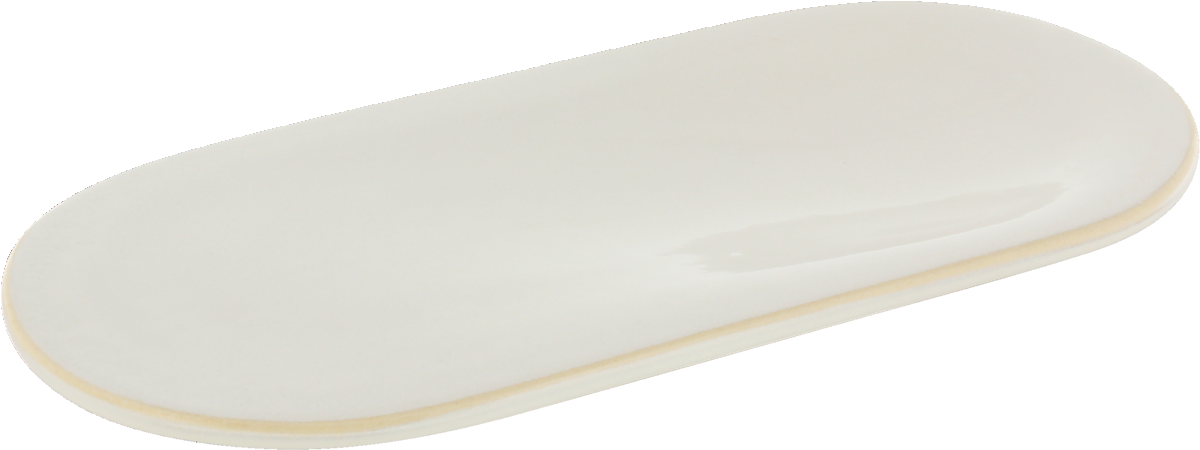 Bread & Bite - Platte oval beige 22x10cm