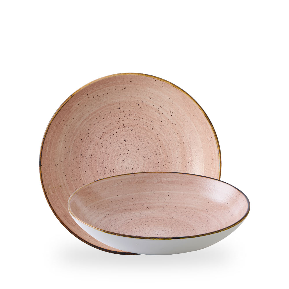 Churchill Stonecast Raw Terracotta Schale Coup 24,8 cm, 113,6Cl