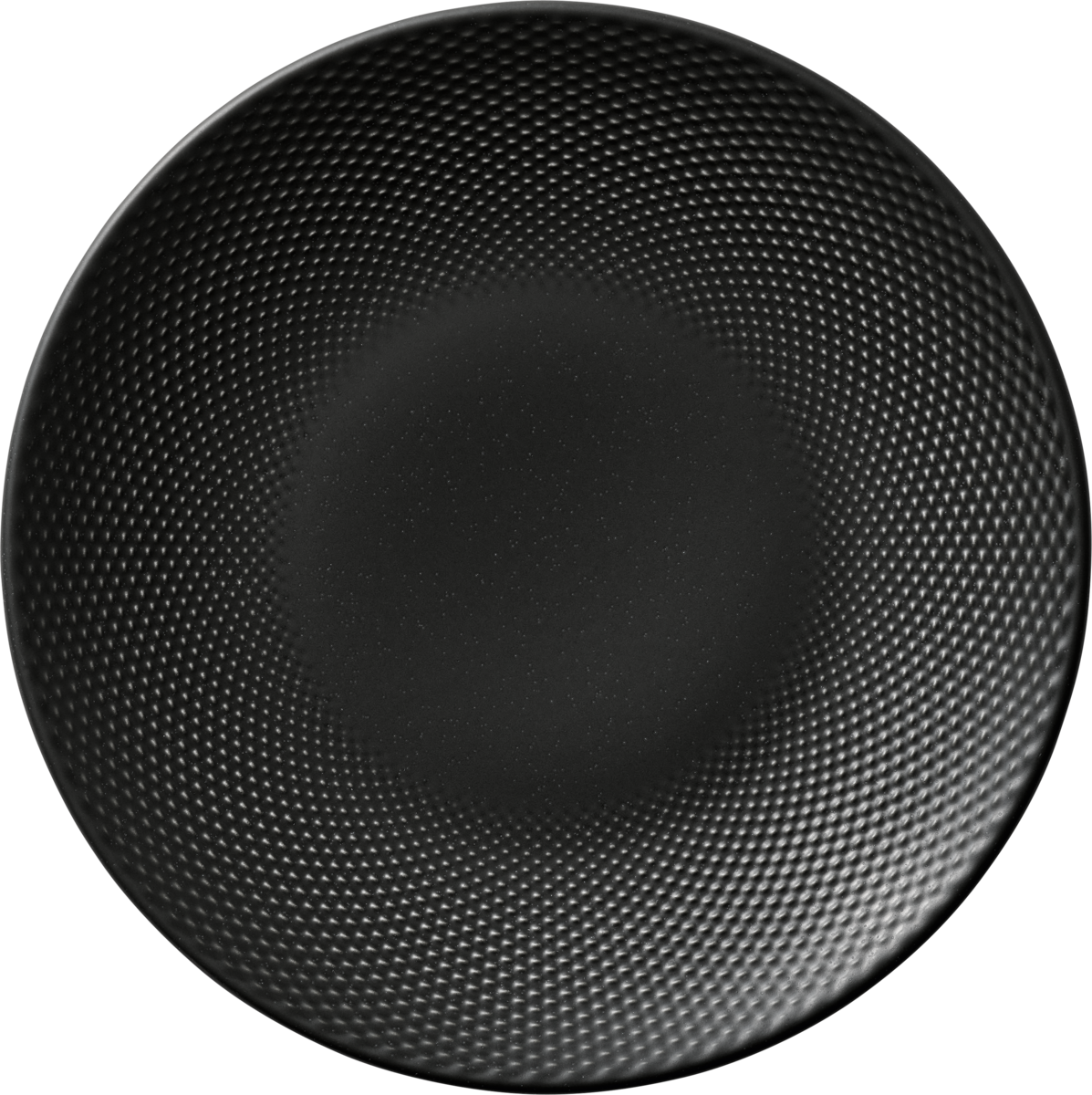Pine - Teller flach rund coup Relief coal 28cm