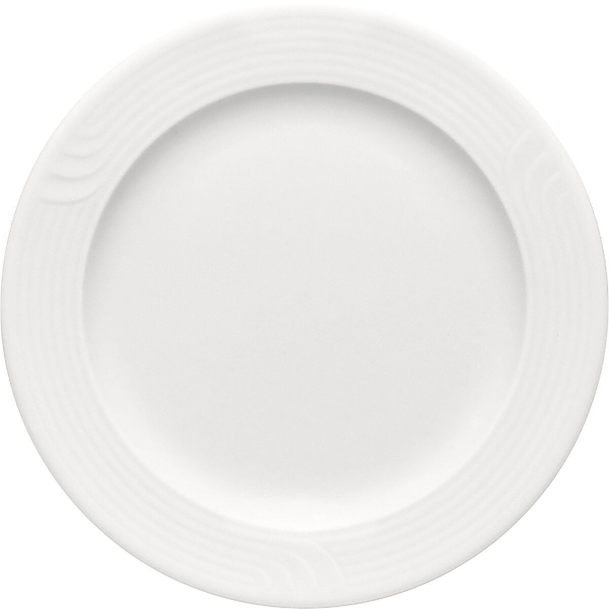 Carat - Teller flach rund Fahne Relief, 27 cm