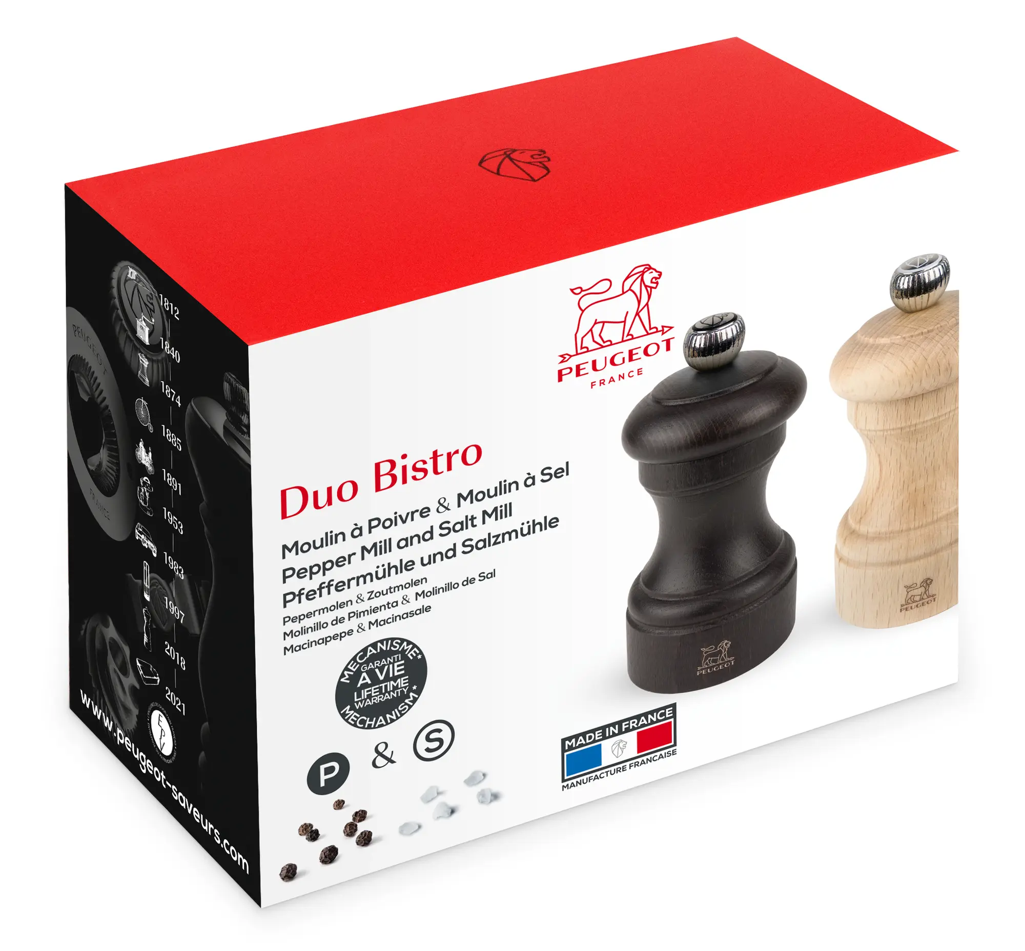 BISTRO Duo PM & SM schokolade und natur 10 cm