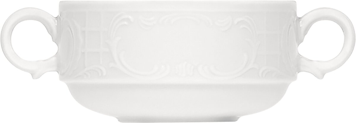 Mozart - Suppenobertasse stapelbar Relief, 0.28 ltr.