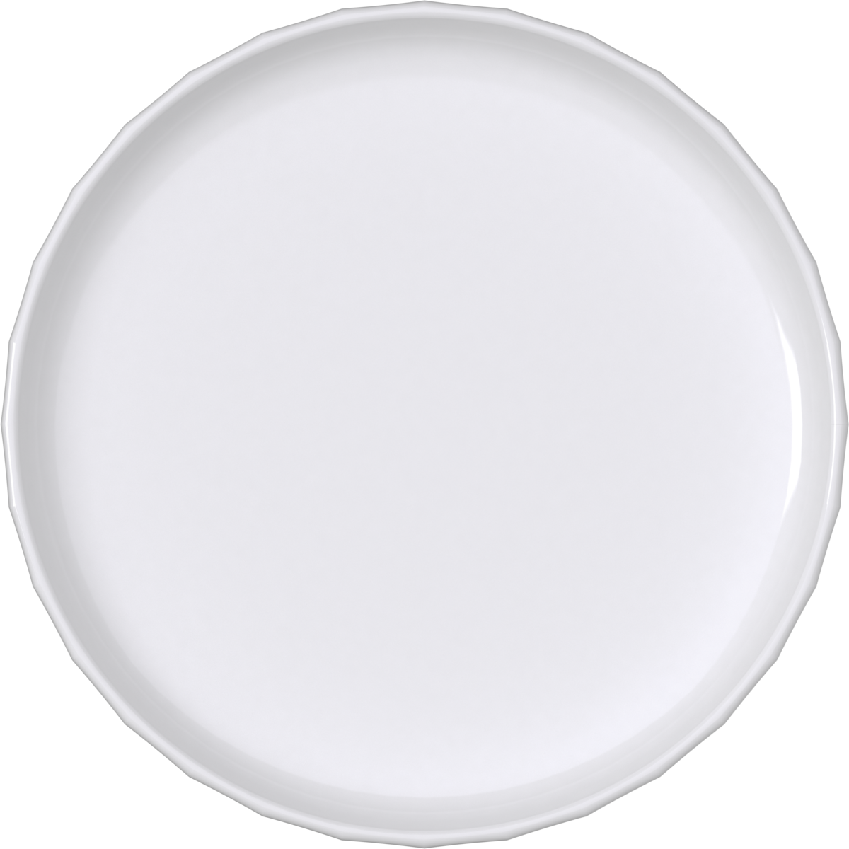 Edge - Teller flach rund 20cm
