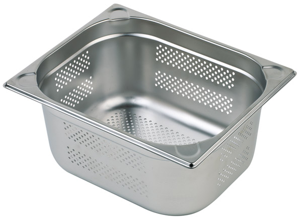 GN 1/2 Behälter, perforiert, 6,5 ltr.
