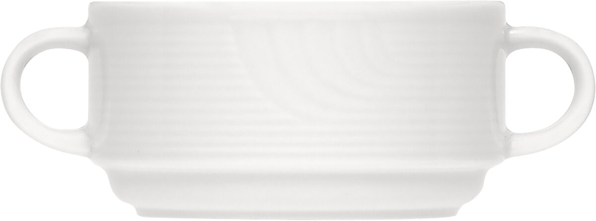 Carat - Suppenobertasse stapelbar, Relief, 0.29 ltr.