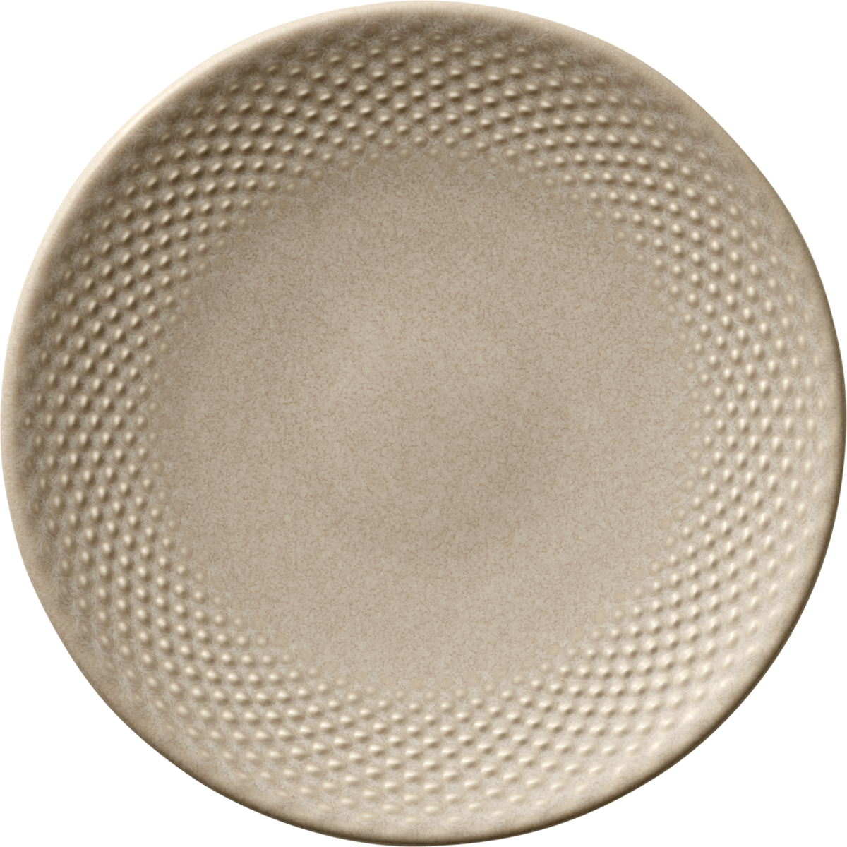 Pine - Teller flach rund coup Relief almond 17cm