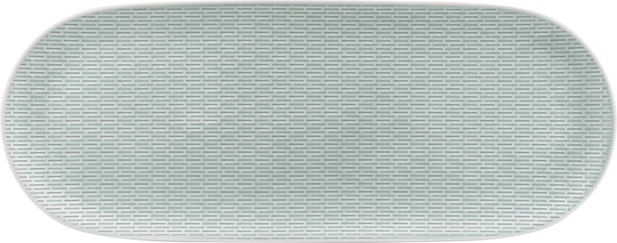 Scope glow SEA - Platte oval coup Struktur 46 x 18 cm