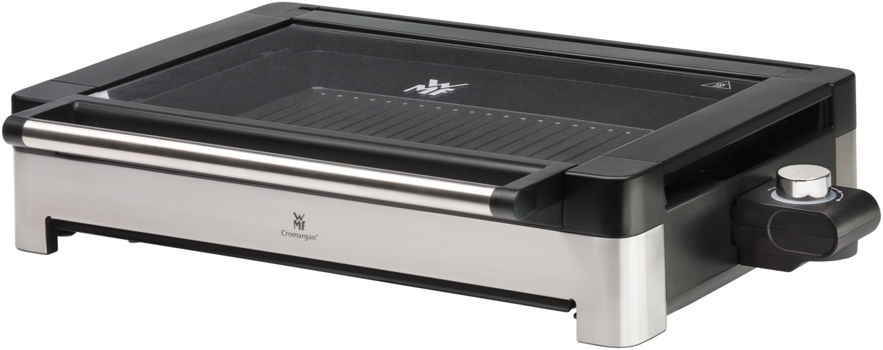 WMF Lono Tischgrill gerippt mit Glasdeckel