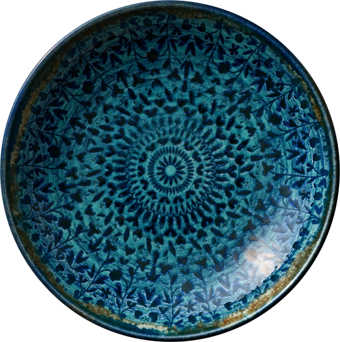 Mirage - Teller tief rund coup indigo 25cm