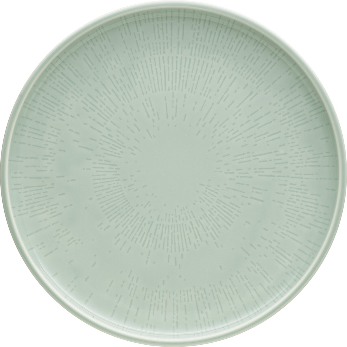 Shiro Glaze Frost - Teller flach rund coup Struktur, 26 cm