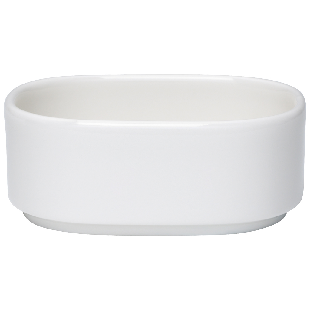 Universal - Schale oval stapelbar, 9.5 x 7.5 x 3.5 cm, 0.13 ltr.
