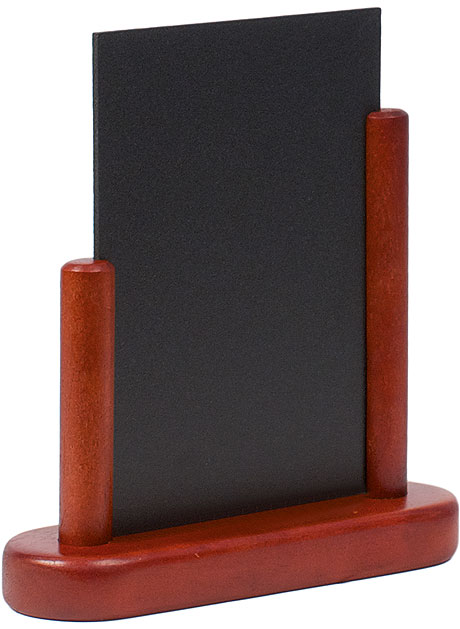Tischtafeln, mahagonifarben, Größe:A5 21x15 cm