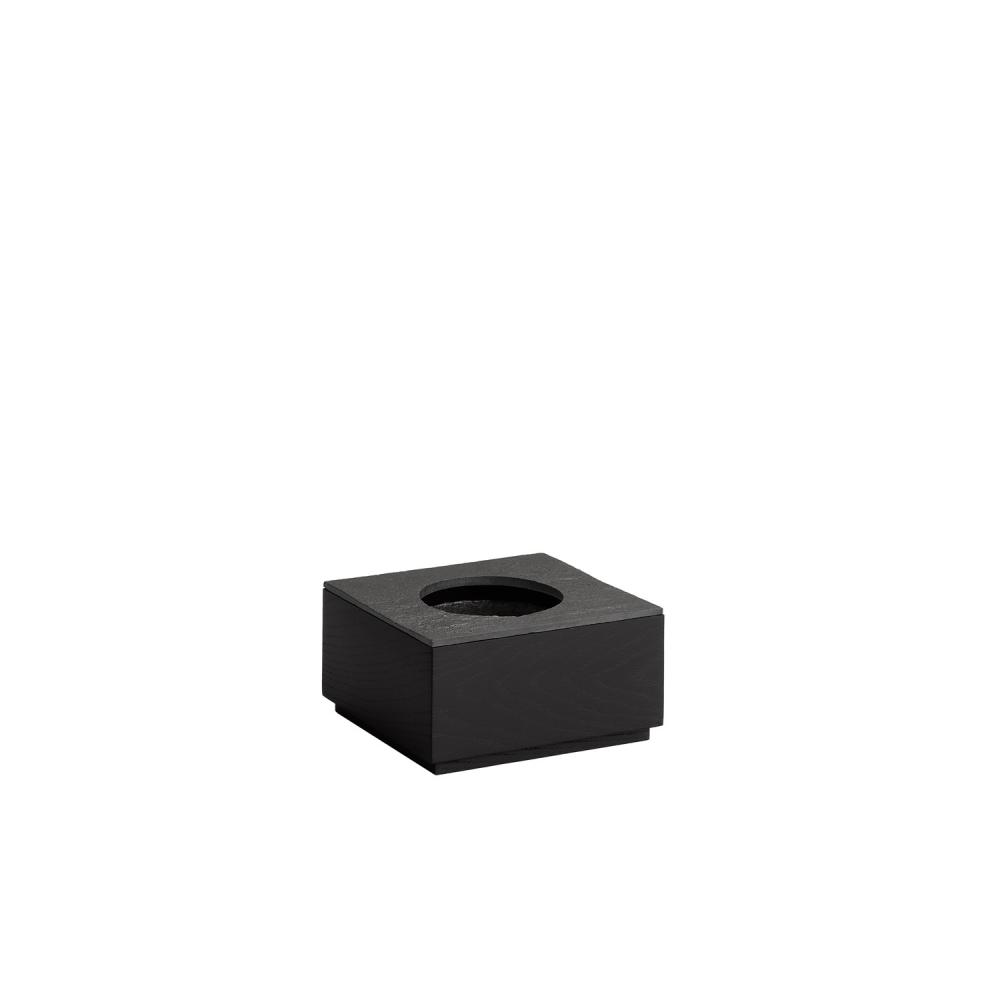Valo - GN 1/6 Kühlbox, 4-tlg. Set, Eichenholz schwarz 
