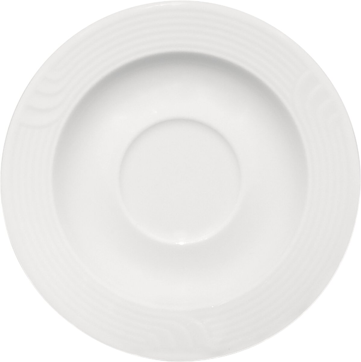 Carat - Untertasse rund Relief, 13 cm