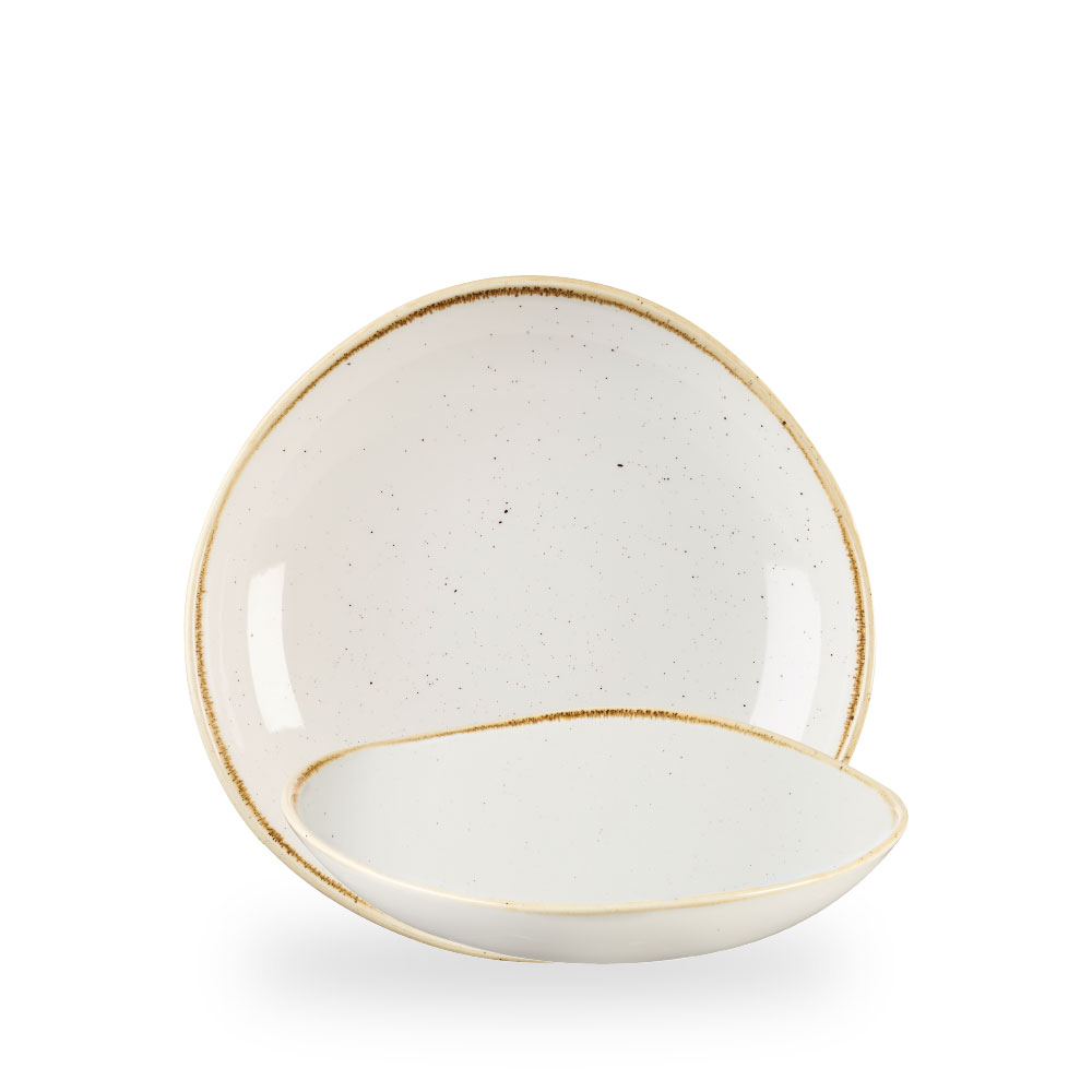 Churchill Stonecast Barley White Teller Tief Organi. 26,4 cm