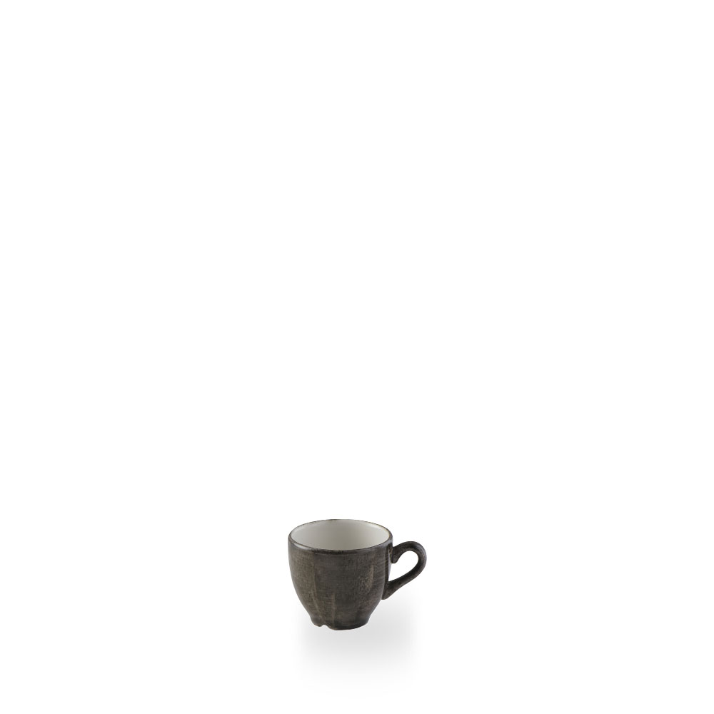 Churchill Stonecast Patina Iron Black Espresso Tasse 10Cl 