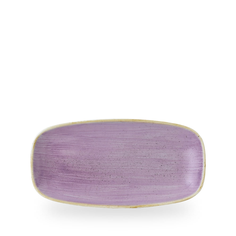 Churchill Stonecast Lavender Chefs Platte Laenglich 29,8 x 15,3 cm