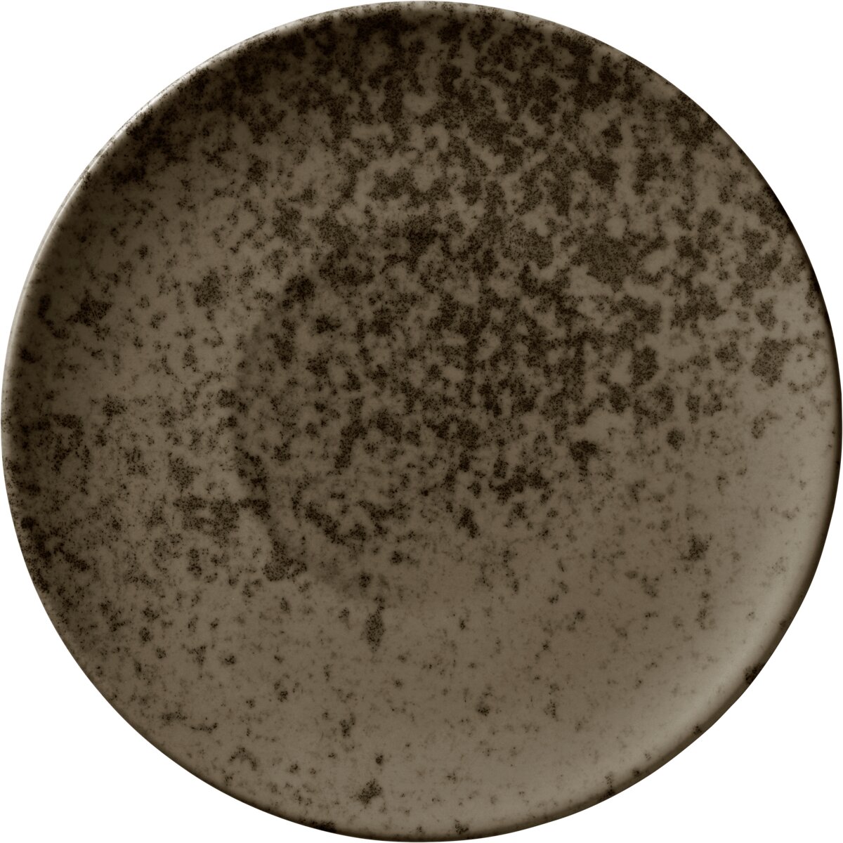 Sandstone Dark Brown - Teller tief rund coup, 30 cm, 1.7 ltr.