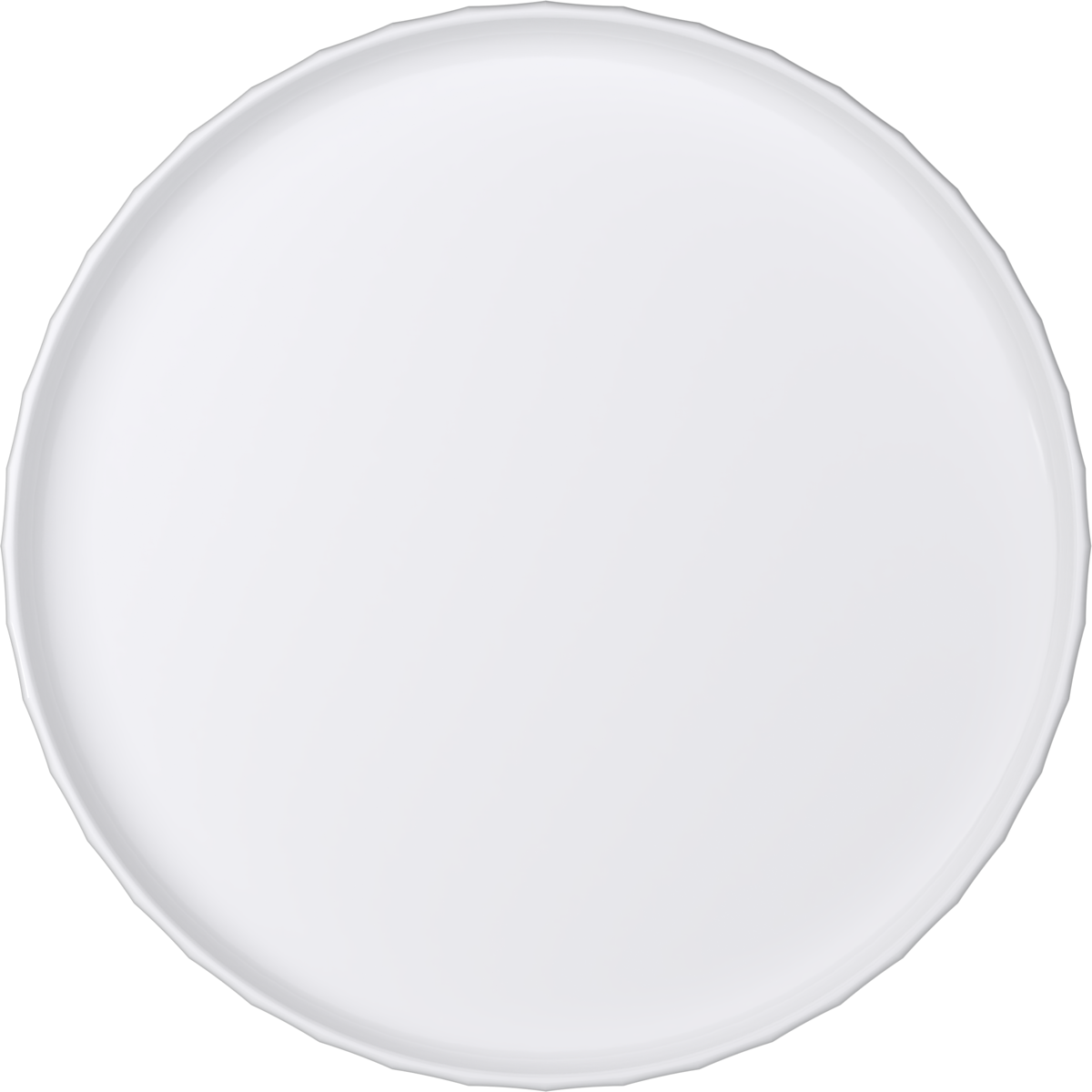 Edge - Teller flach rund 26cm