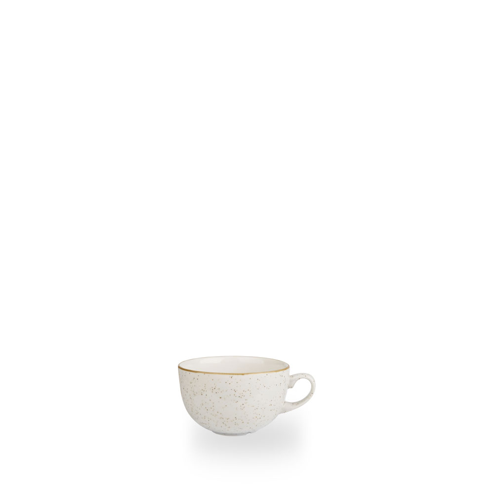 Churchill Stonecast Barley White Cappuccino Cup 6Oz 