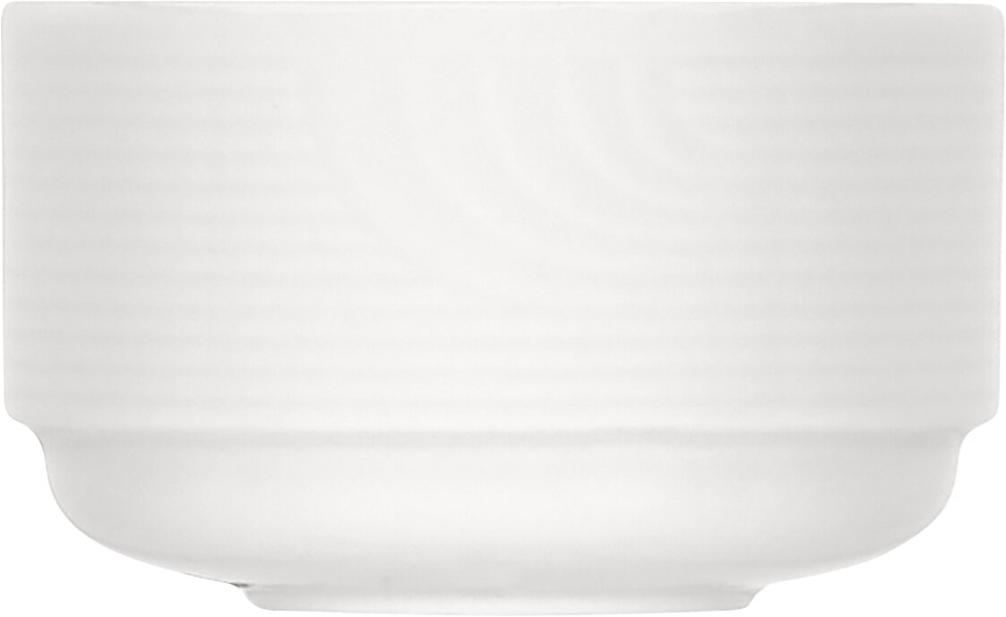 Carat - Bowl rund stapelbar, Relief, 10 cm, 0.27 ltr.