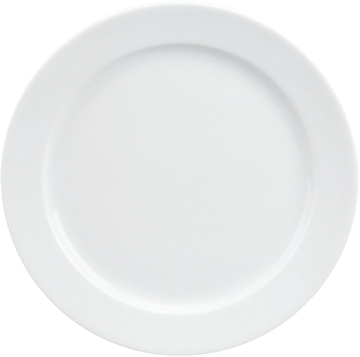 Form 898 - Teller flach rund Fahne, 24 cm