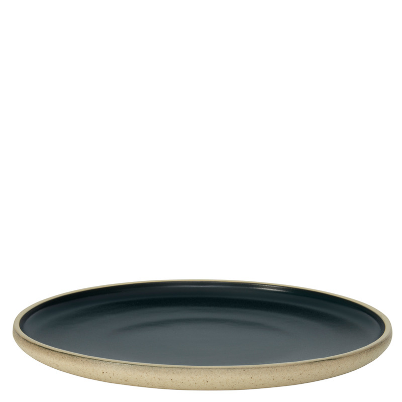 Style Lights - Teller flach LAGOON bicolor dunkel Ø 26 cm
