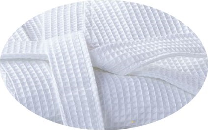 Bademantel Waffelpiqué - Ersatzgürtel