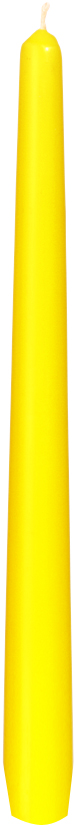 Leuchterkerzen, Gelb