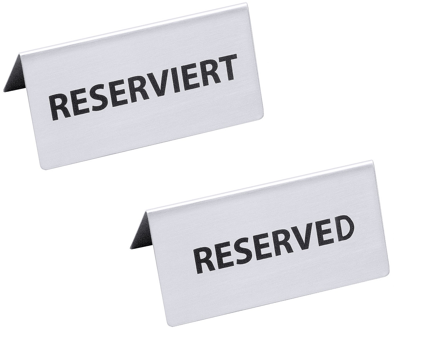 Reserviert-Schild Deutsch