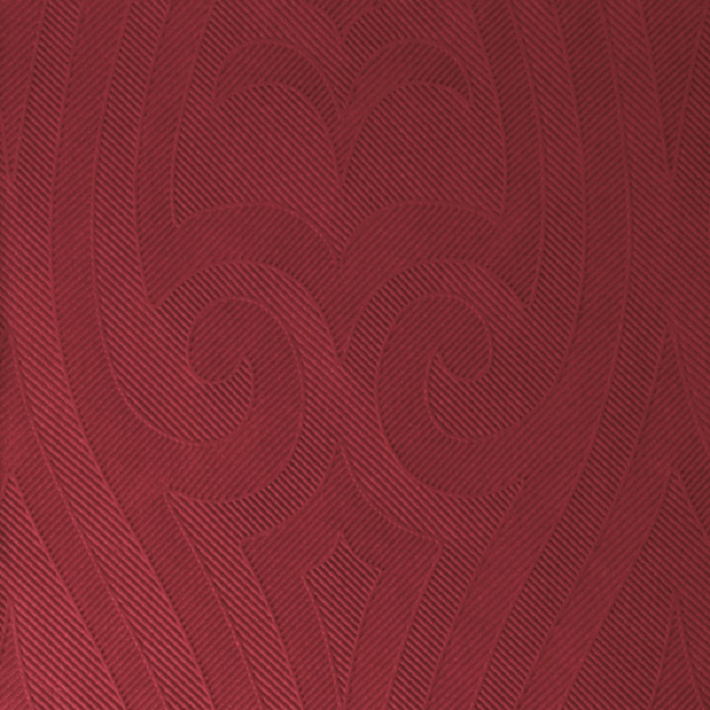 Elegance-Servietten, Lily bordeaux, 40 x 40 cm, 1/4 Falz