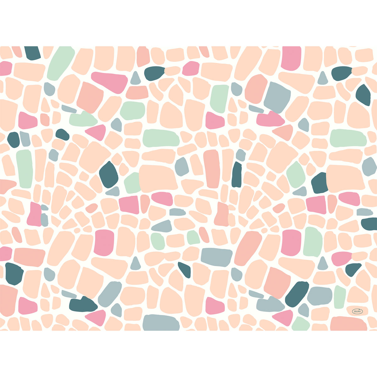 Tischsets Papier - Ocean Pebbles, 30 x 40 cm, 60 gr.
