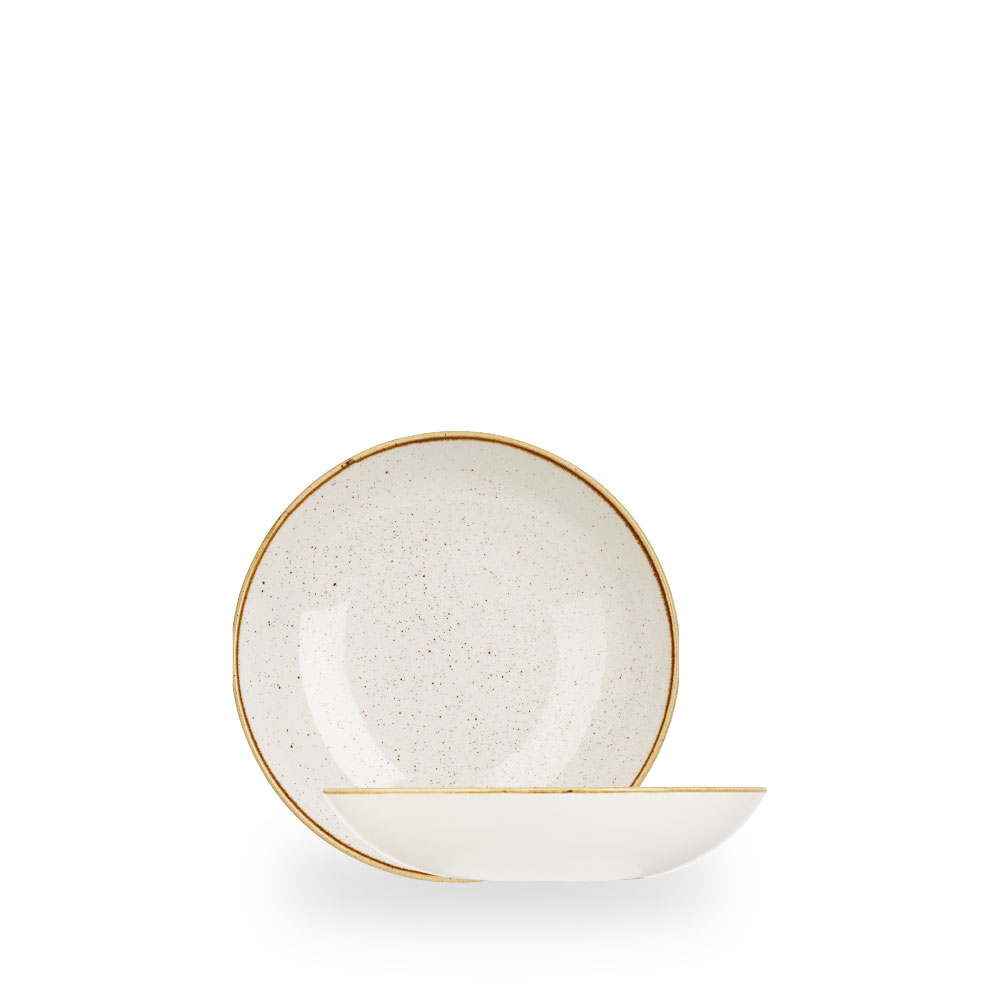 Churchill Stonecast Barley White Schale Tief Coup 18,2 cm