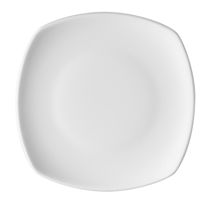 Options - Teller flach coup viereckig, 32 cm