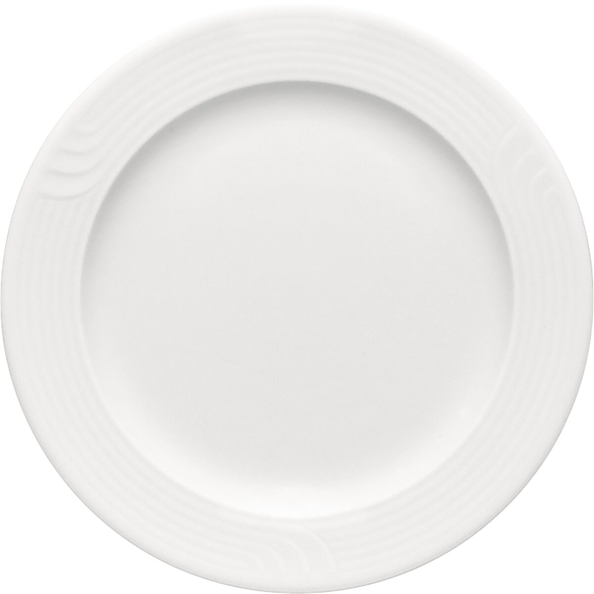 Carat - Teller flach rund Fahne Relief, 16 cm