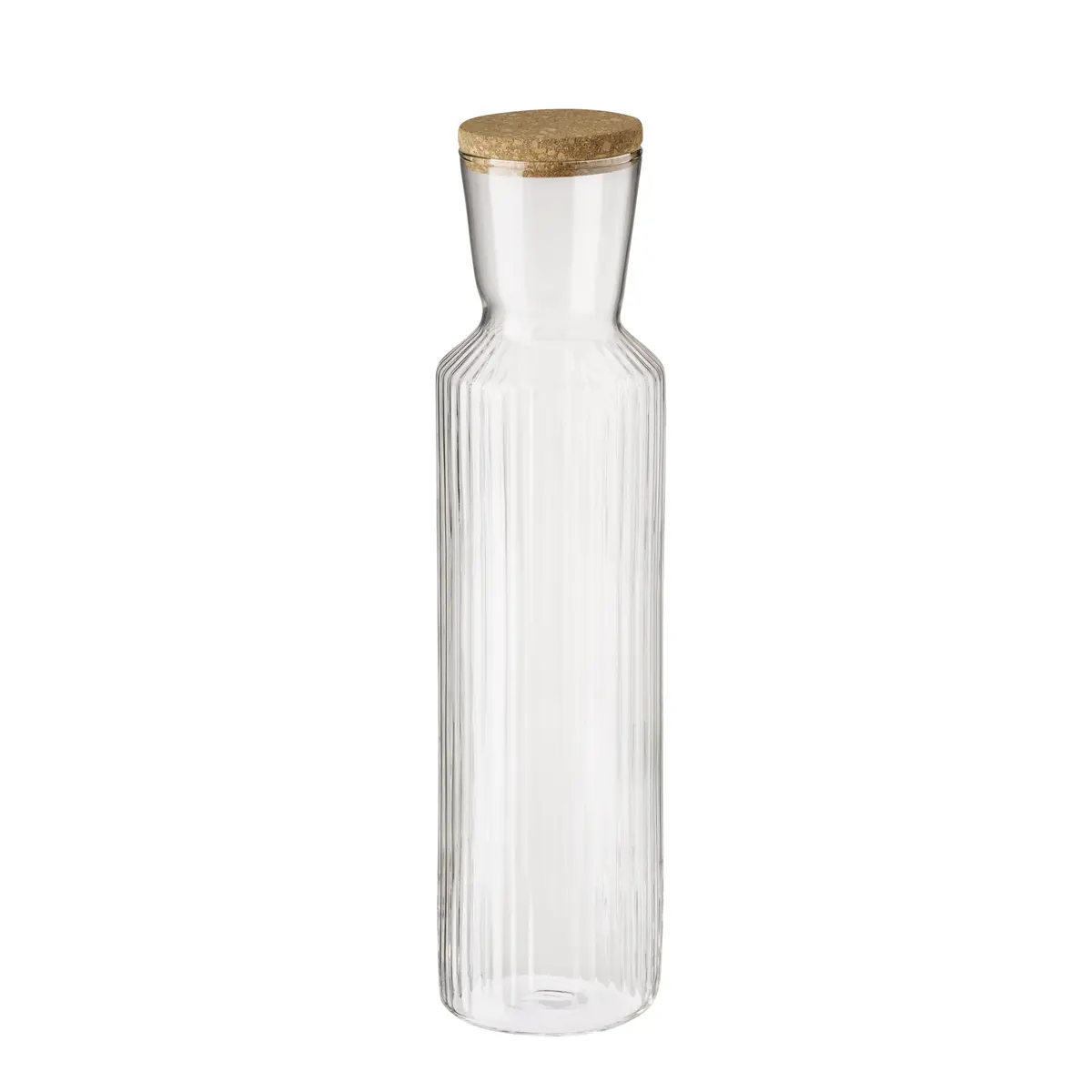 APS - LINES Glaskaraffe, 1.5 ltr., Deckel aus Kork