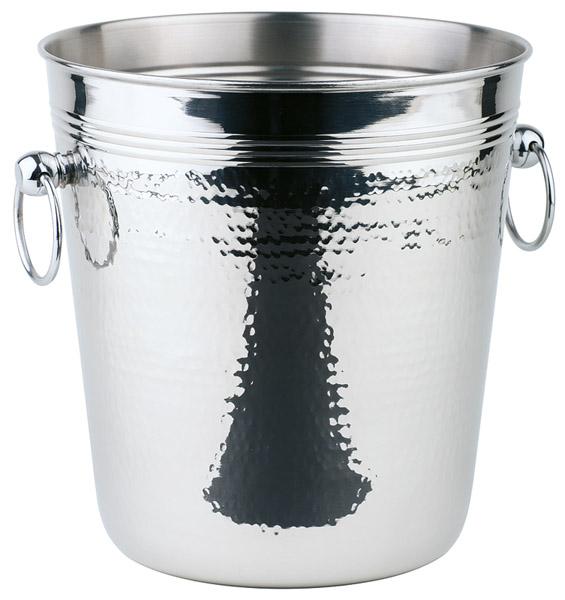 Wein- / Sektkühler,hochglanzpoliert, Ø 21 / 17 cm, 4 ltr.