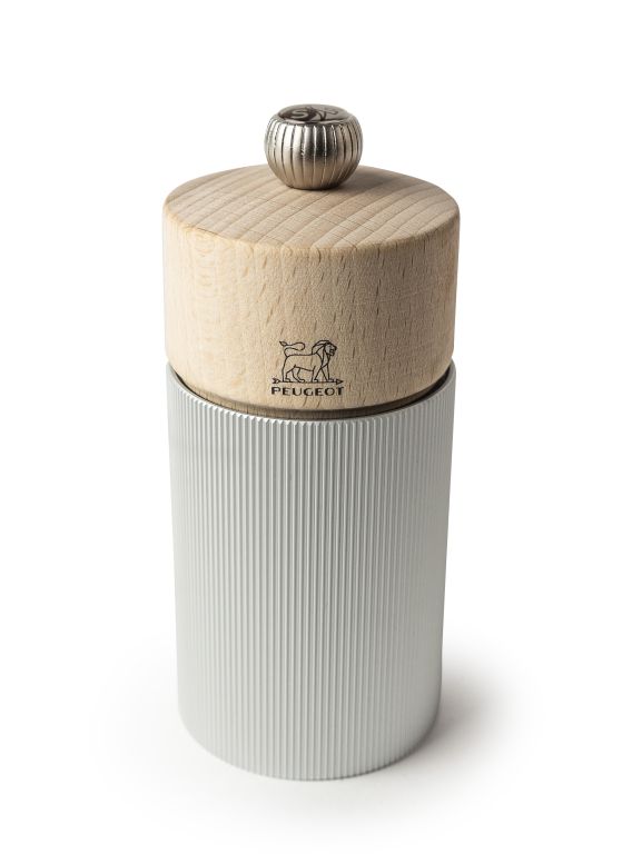 LINE Salzmühle Aluminium/Natur 12 cm
