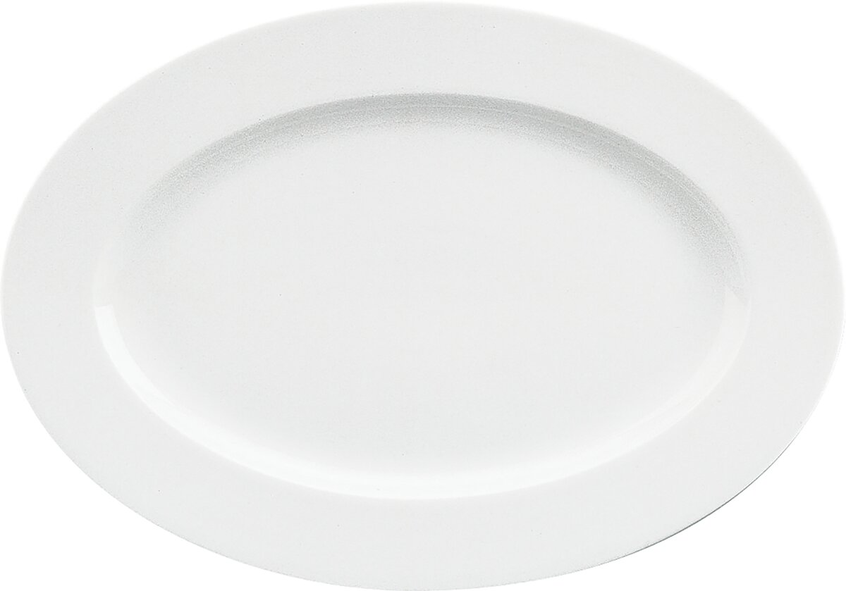 Fine Dining - Platte oval Fahne 33 x 23 cm