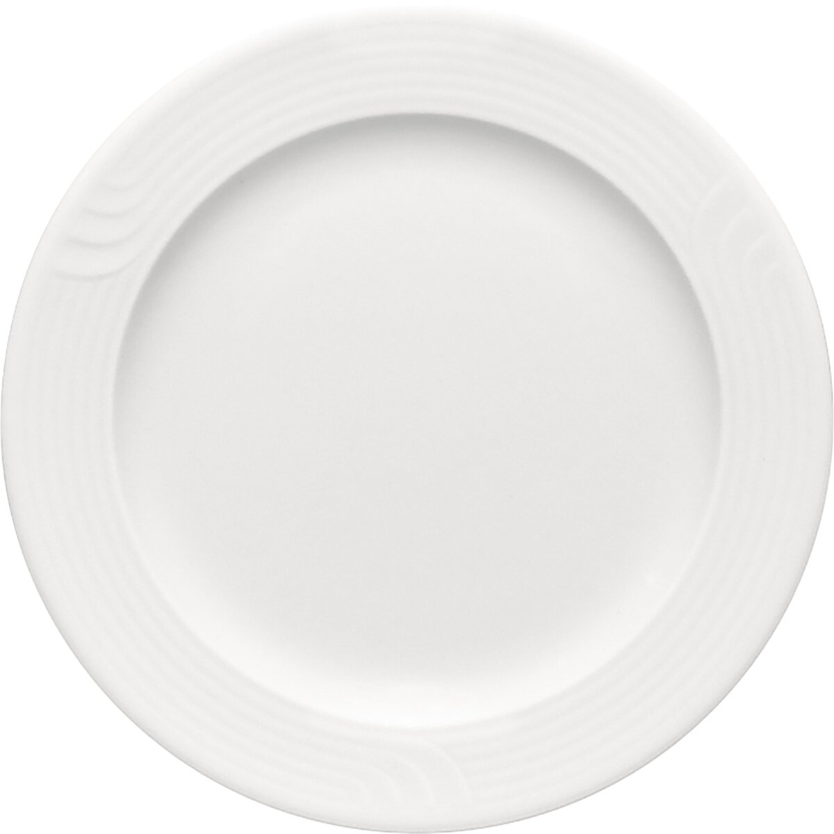 Carat - Teller flach rund Fahne Relief, 28 cm