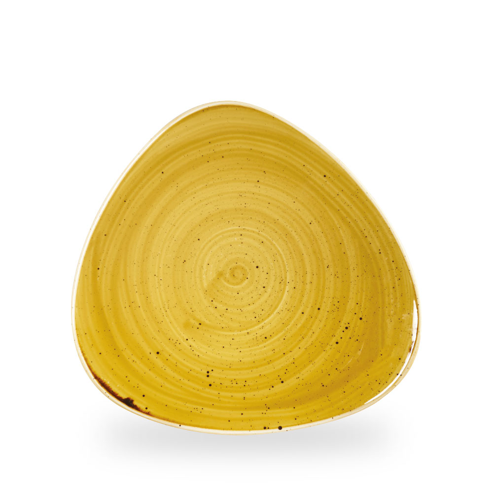 Churchill Stonecast Mustard Teller Dreieckig 26,5 cm