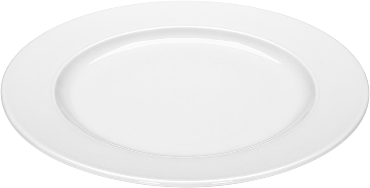 Relation Today - Teller flach rund Fahne, 25 cm