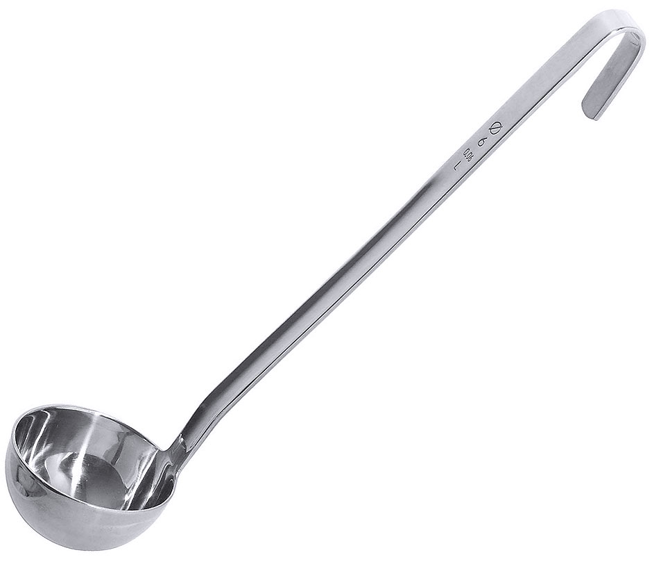 Schöpfkelle fugenlos, tiefe Form, 5 cm