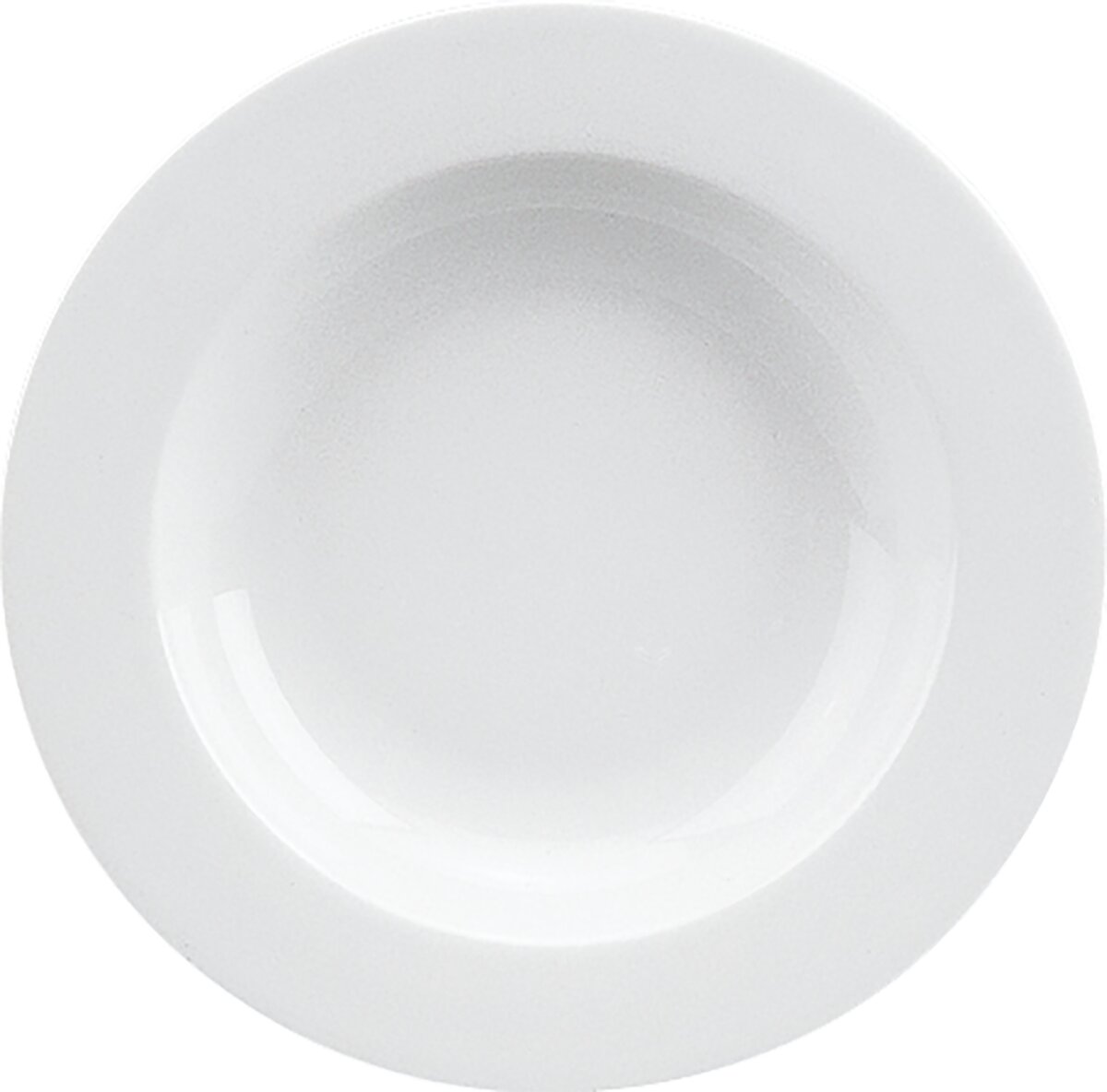 Fine Dining - Teller tief rund schmale Fahne 23 cm