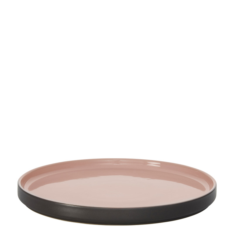 Style Lights - Teller flach GEO rose Ø 22 cm